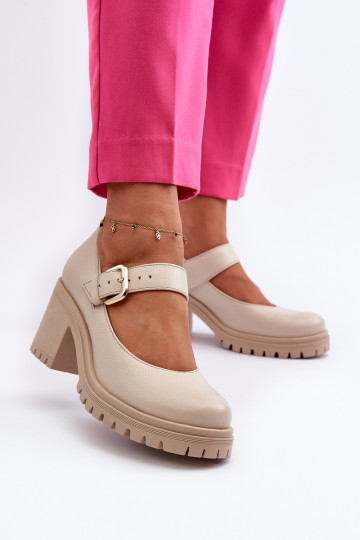 Zapatos Zazoo beige