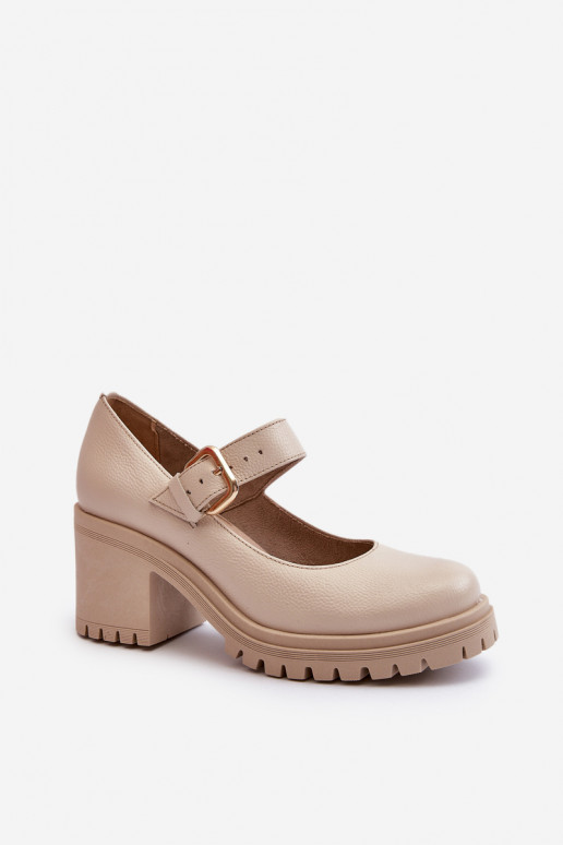 Zapatos Zazoo beige
