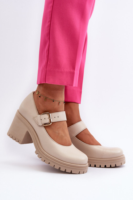 Zapatos Zazoo beige