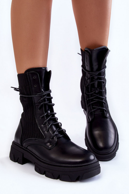 Botas de mujer en color negro Marlissa