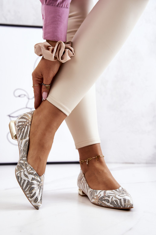 Bailarinas Laura Messi color oro