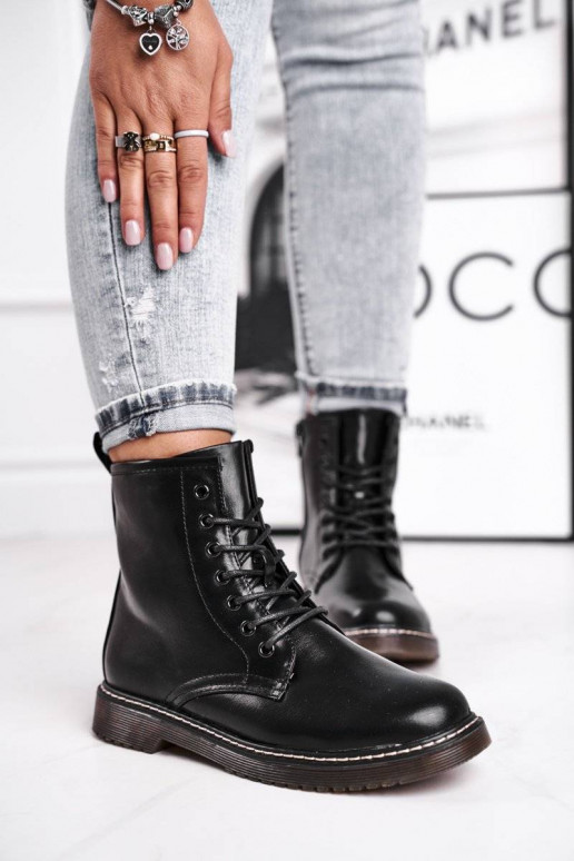 Botas marita de mujer en negro