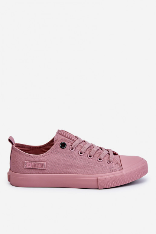 Deportivas modelo clásico suela plana Big Star color rosa