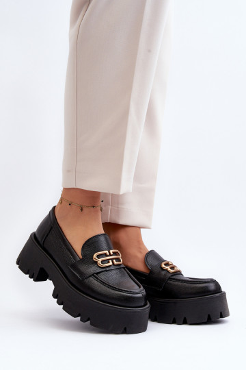 Mocasines Zazoo en negro