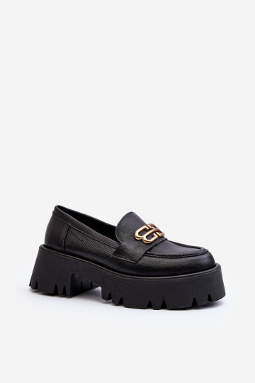 Mocasines Zazoo en negro 2