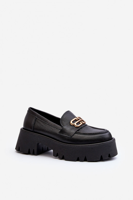 Mocasines Zazoo en negro