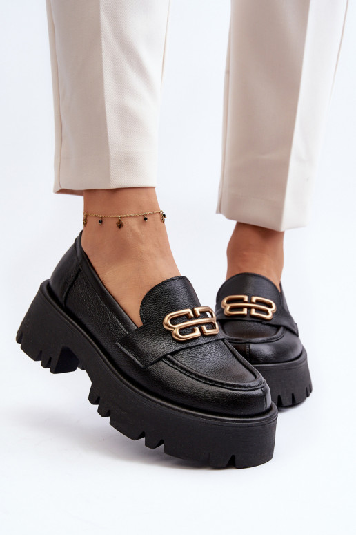 Mocasines Zazoo en negro