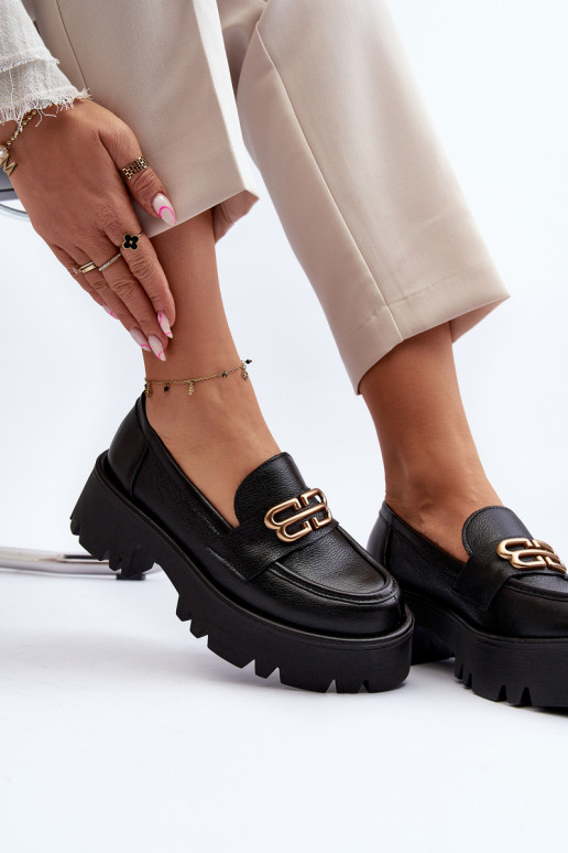 Mocasines Zazoo en negro