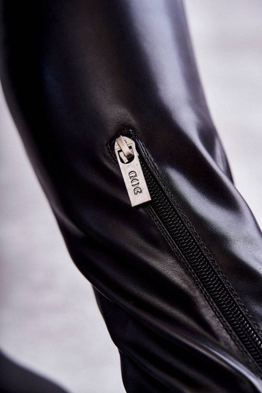 botas por encima de la rodilla GOE KK2N4024 negro