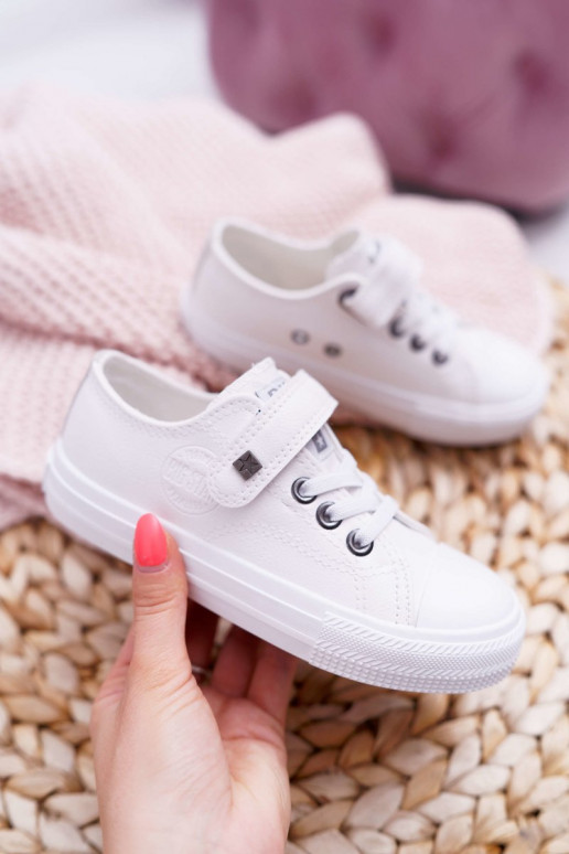Zapatos ocio infantil BIG STAR color blanco