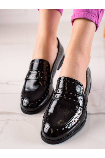 Botines de mujer estilo elegante Shelovet color negro 2