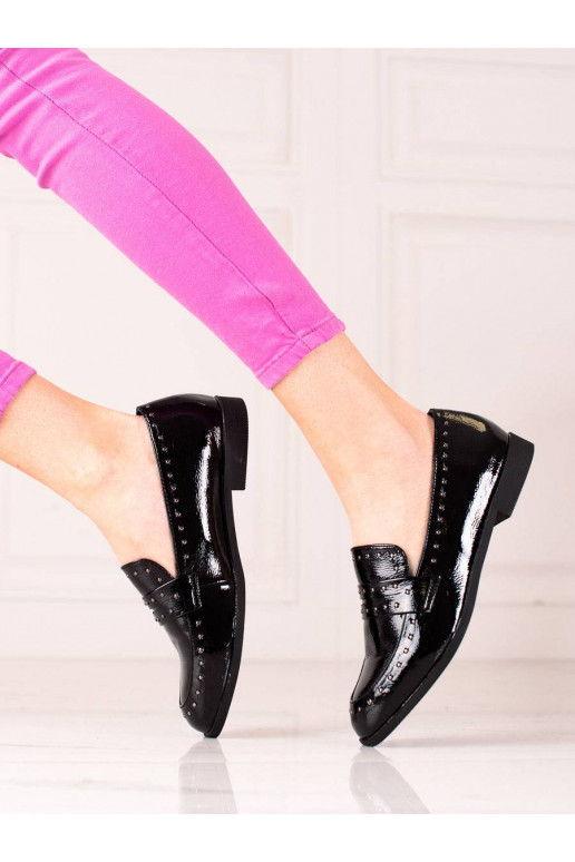 Botines de mujer estilo elegante Shelovet color negro