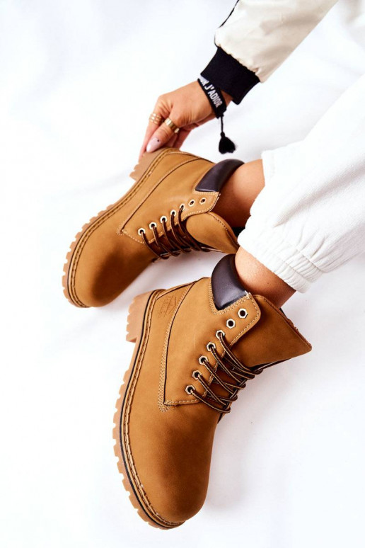 Los zapatos se calientan beige Crush