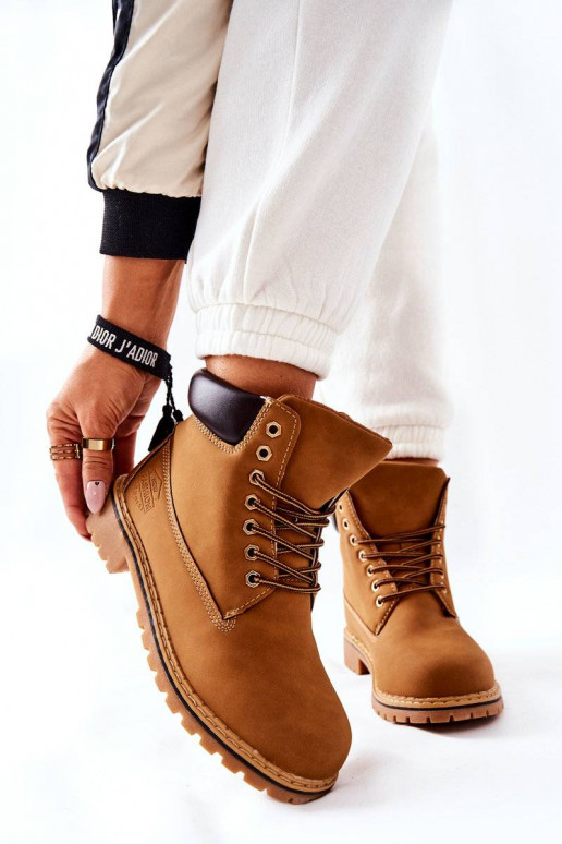 Los zapatos se calientan beige Crush
