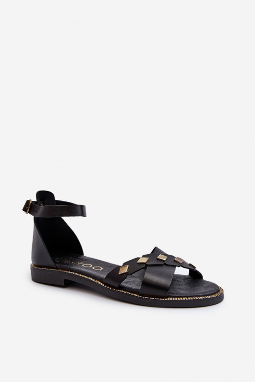 Sandalias de mujer en color negro Zazoo