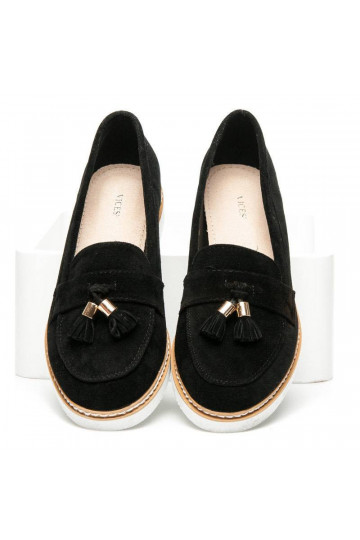 Mocasines de mujer ANTONISA NEGRO