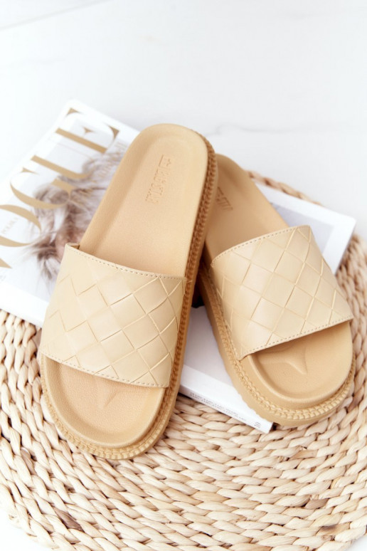 Pantuflas Big Star amarillo