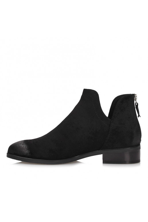 Botines Chelsea de ante negros Vinceza