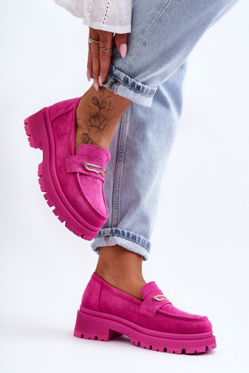 Mocasines de mujer en color rosa Pure Love