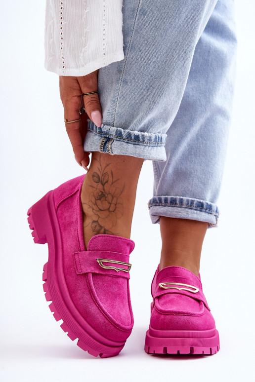 Mocasines de mujer en color rosa Pure Love