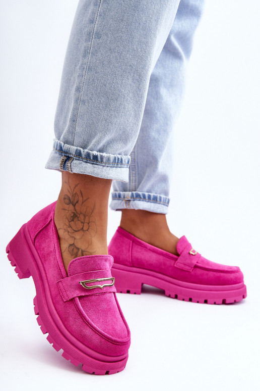 Mocasines de mujer en color rosa Pure Love