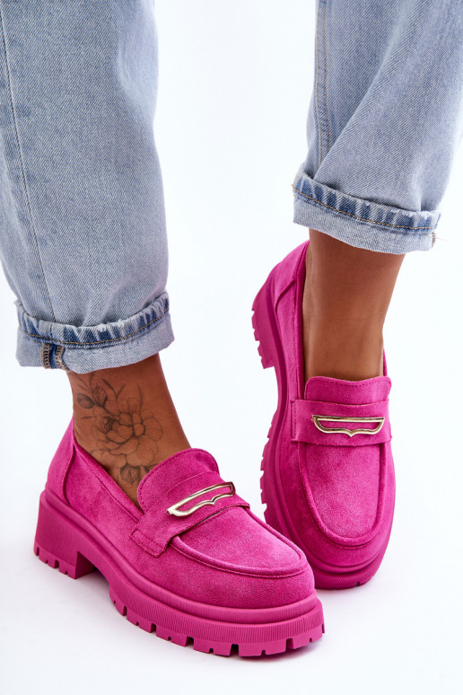 Mocasines de mujer en color rosa Pure Love