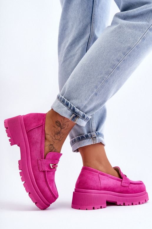 Mocasines de mujer en color rosa Pure Love