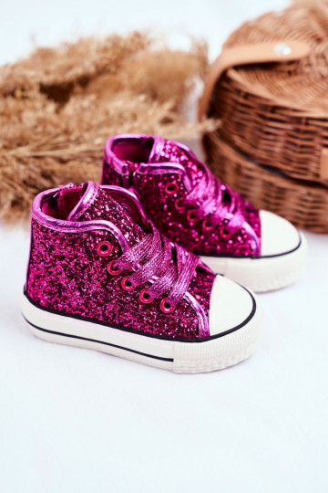 Zapatos casual para niños con brillo Ally
