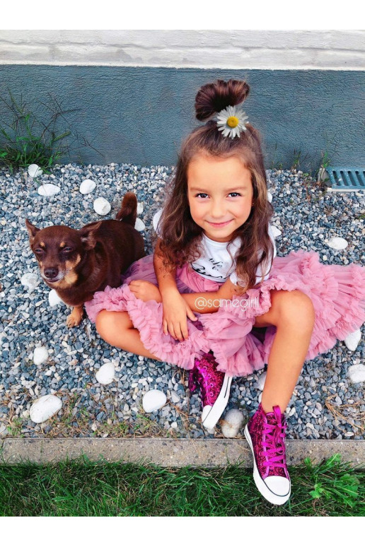 Zapatos casual para niños con brillo Ally