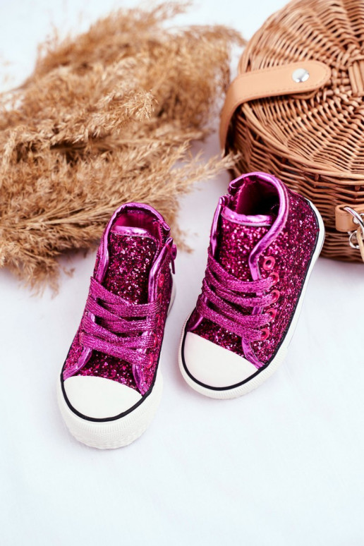 Zapatos casual para niños con brillo Ally