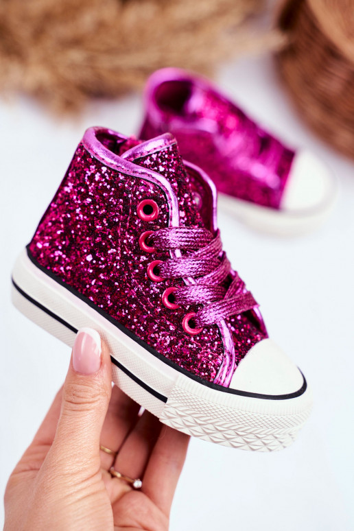 Zapatos casual para niños con brillo Ally