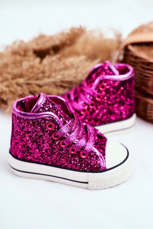 Zapatos casual para niños con brillo Ally