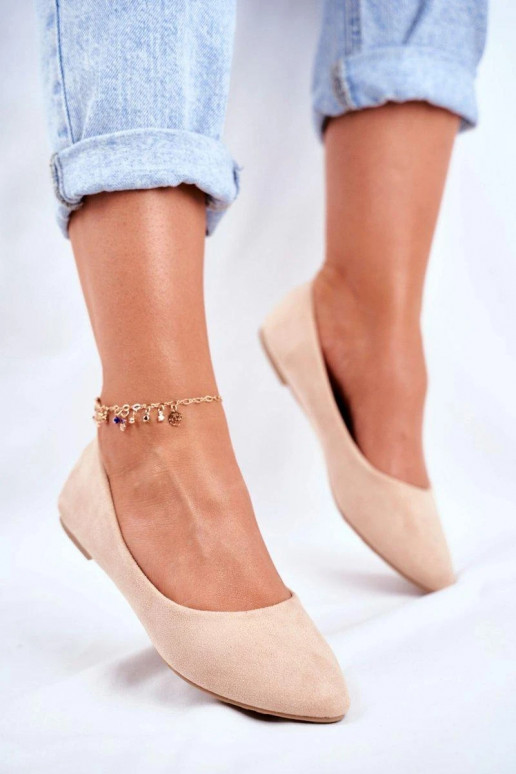 Zapatos de ante beige Zapatos de ante beige