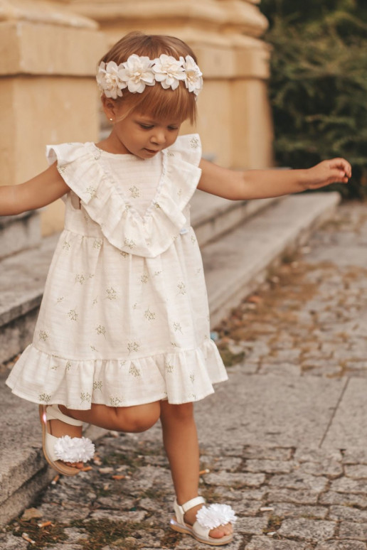 Sandalias para niños con flores en... Sandalias para niños con flores en...