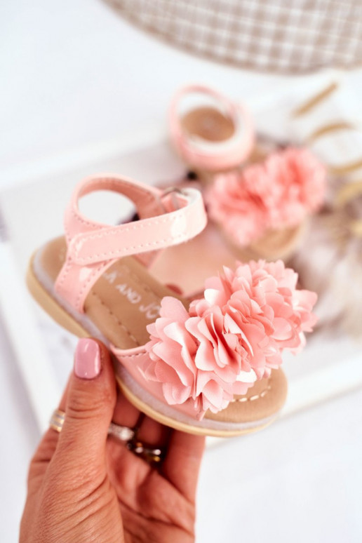 Sandalias para niños con flores en...