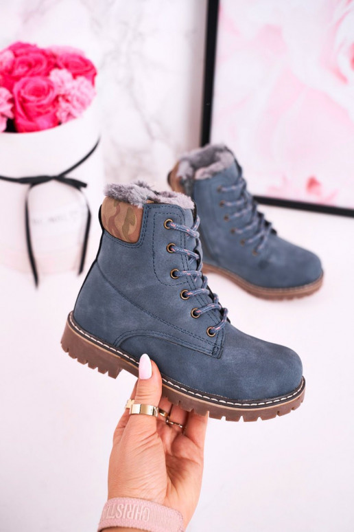 Botas infantiles calentitas en color...