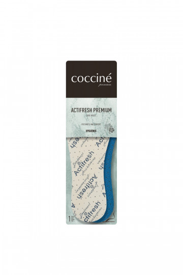 Plantillas antibacterianas Coccine color menta Actifresh Premium