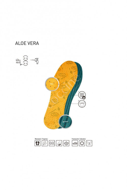 Plantillas Coccine ALOE VERA