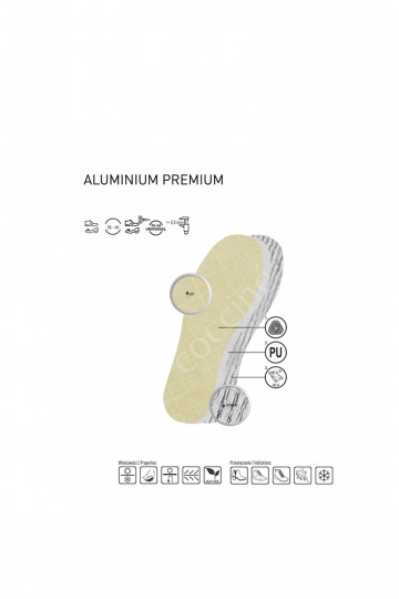 Plantillas cálidas Coccine Aluminio Premium 2