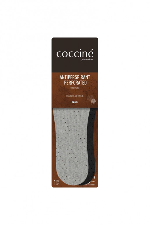 Plantillas Coccine con carbón activado.
