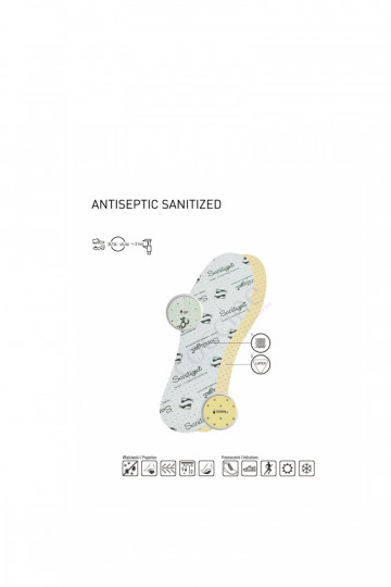 Plantillas Antibacterianas Coccine Antiséptico Sanitized 2