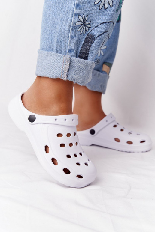 Zapatillas sandaliasBasen color blanco Zapatillas ligeras EVA Zapatillas sandaliasBasen color blanco Zapatillas ligeras EVA