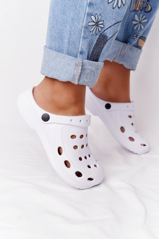 Zapatillas sandaliasBasen color blanco Zapatillas ligeras EVA Zapatillas sandaliasBasen color blanco Zapatillas ligeras EVA
