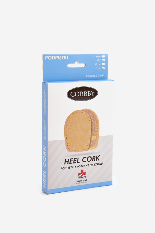 CORBBY Taloneras de corcho de piel