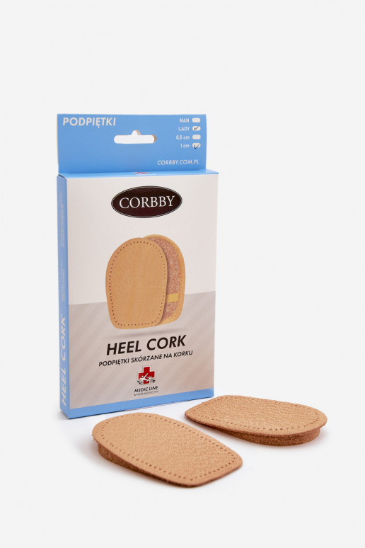 CORBBY Taloneras de corcho de piel