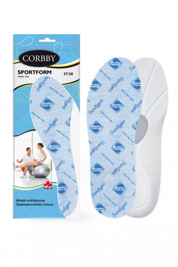 Plantillas ortopédicas para zapatos Corbby SPORTFOTM