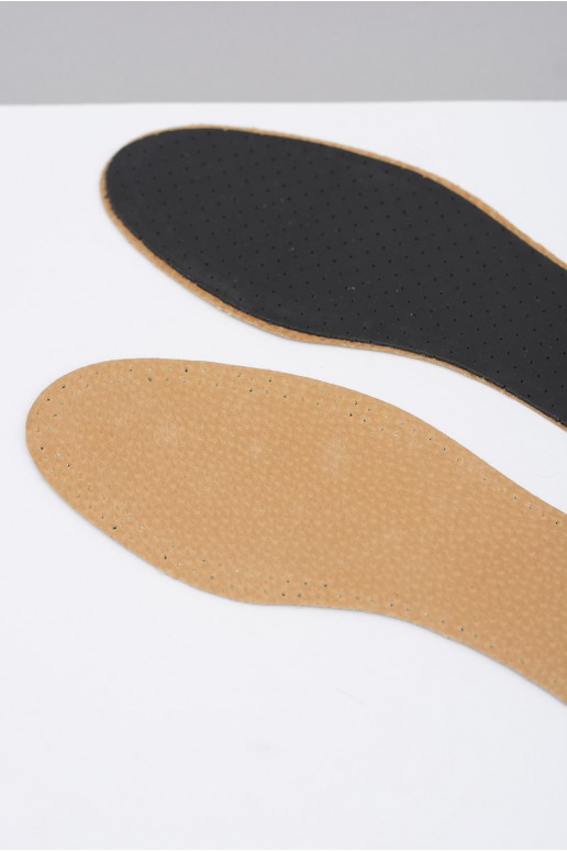 Corbby LEDER LATEX Plantillas de piel con carbón activado.