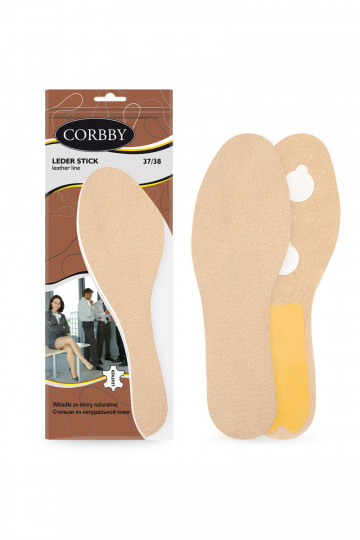 Plantillas Corbby LEDER STICK