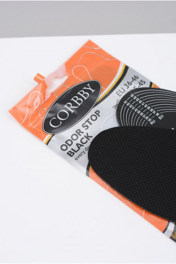 Plantillas antitranspirantes Corbby ODOR STOP con carbón activo 2