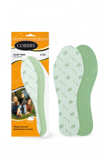 Plantillas Corbby ALOE VERA con extracto de aloe